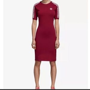 NWT Adidas 3 Striped Dress